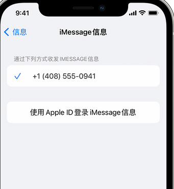 旅顺口apple维修iPhone上无法正常发送iMessage信息 