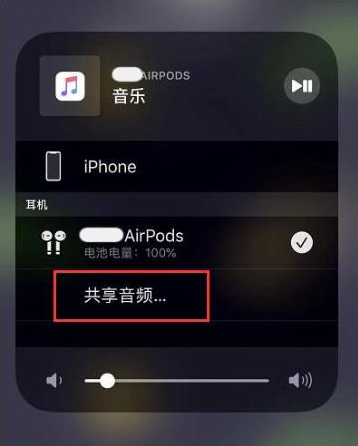 旅顺口苹果14音频维修点分享iPhone14音频共享设置方法 