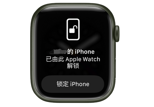 旅顺口苹果手机维修分享用 AppleWatch 解锁配备面容 ID 的 iPhone方法 